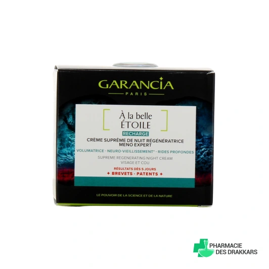Garancia A la Belle Etoile Crème Suprême De Nuit Régénératrice Meno Expert