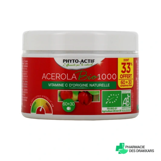 Phyto-Actif Acerola 1000 Bio
