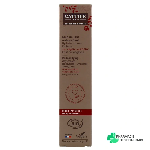 Cattier Soin de Jour Redensifiant Bio