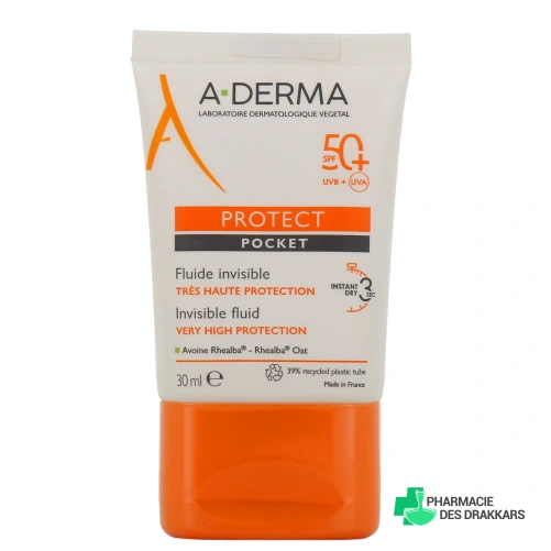 A-Derma Protect Pocket Fluide Invisible SPF 50+
