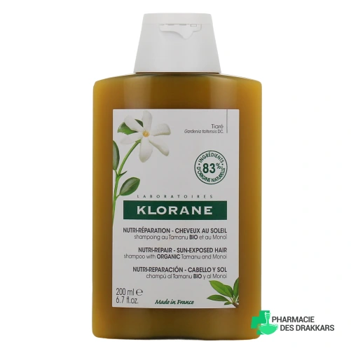 Klorane Shampooing Tamanu Bio Monoï
