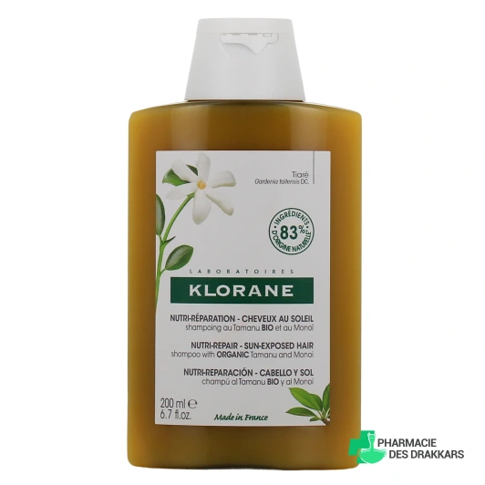 Klorane Shampooing Tamanu Bio Monoï