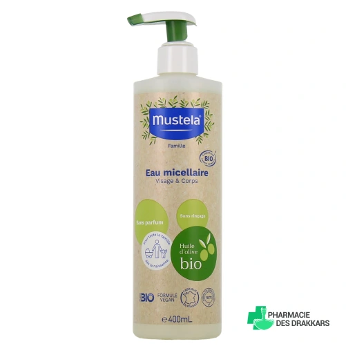 Mustela Eau Micellaire Sans Parfum Bio