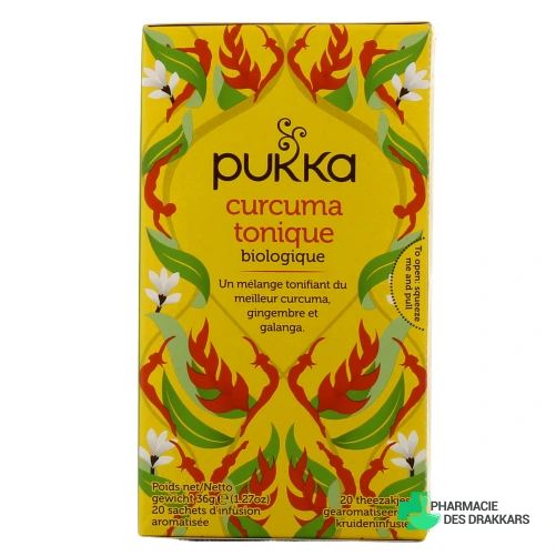 Pukka Infusion Curcuma Tonique Bio