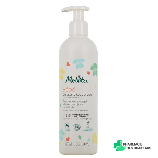 Melvita Gel lavant bébé
