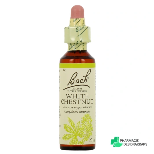 Fleurs de Bach WHITE CHESTNUT – n°35