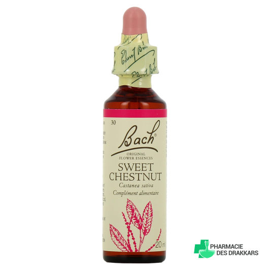 Fleurs de Bach SWEET CHESTNUT – n°30 20 ml