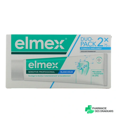 Elmex Dentifrice Sensitive Professional Blancheur