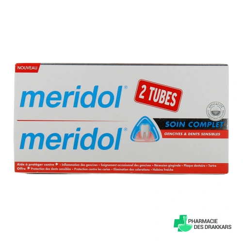 Meridol Dentifrice Soin Complet Gencives et Dents Sensibles