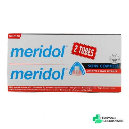 Meridol Dentifrice Soin Complet Gencives et Dents Sensibles