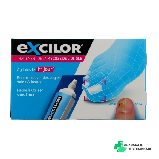 Excilor Mycose de l'Ongle Solution et Stylet