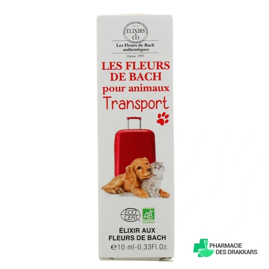 Les Fleurs de Bach pour Animaux Transport
