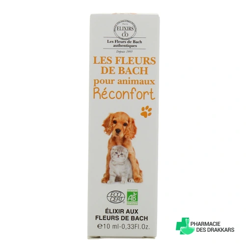 Les Fleurs de Bach pour Animaux Réconfort