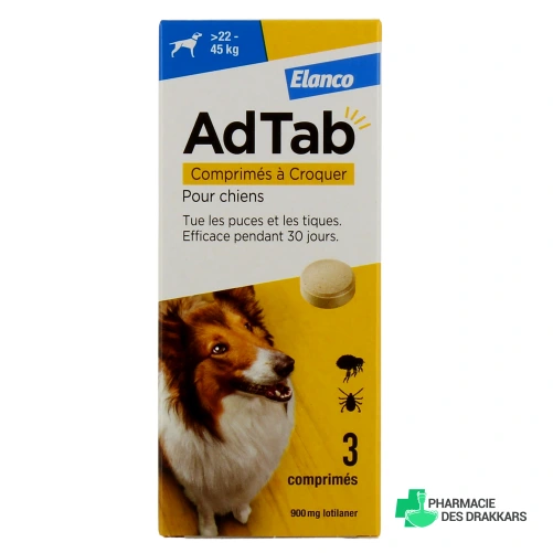 AdTab Anti Puces Chien