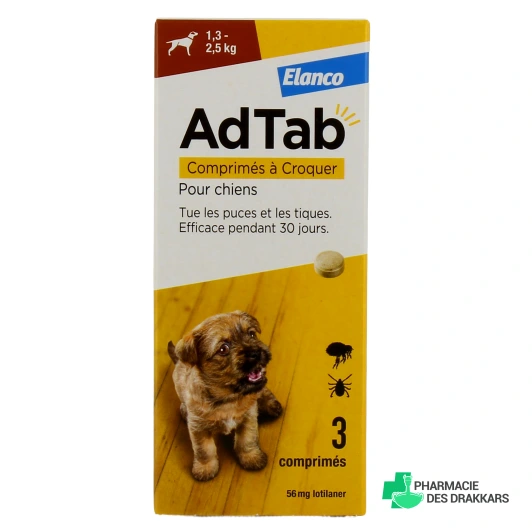 AdTab Anti Puces Chien