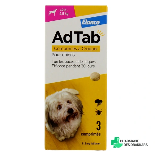 AdTab Anti Puces Chien