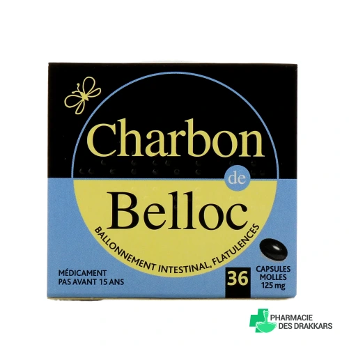 Charbon de Belloc capsules