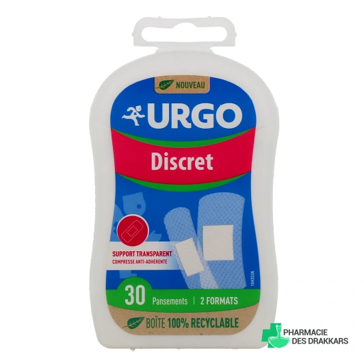 Urgo Pansements Discrets Transparents x30