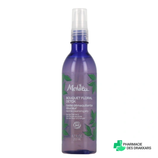 Melvita Bouquet Floral Détox Gelée Démaquillante