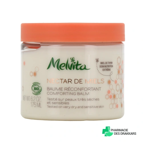 Melvita Nectar de Miels Baume Corps Réconfortant