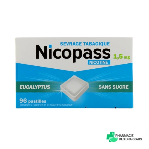 Nicopass 1,5mg pastilles