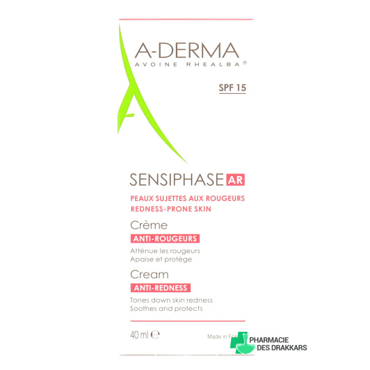 ADERMA Sensiphase AR crème SPF 15
