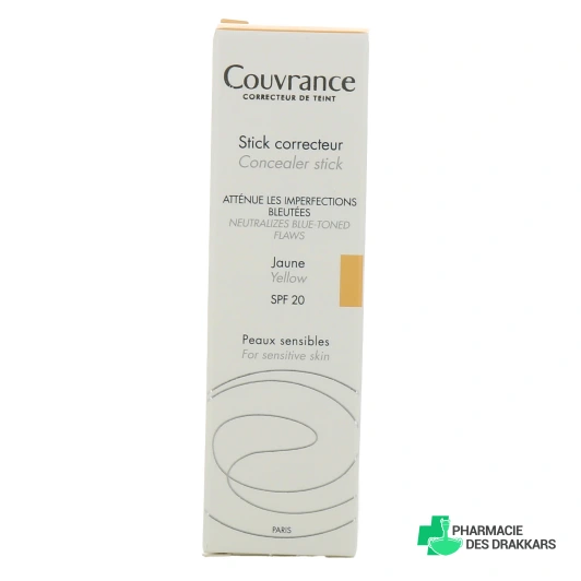 Avène Couvrance Stick Correcteur Jaune Vert Corail