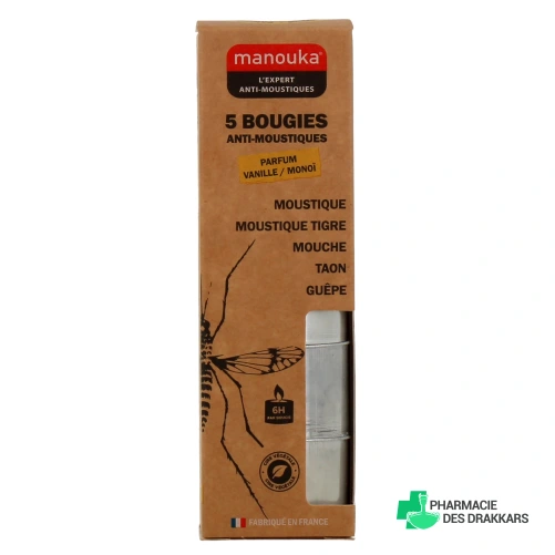 Manouka Bougie Anti-Moustiques