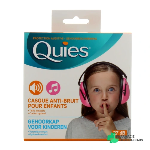 Quies Casque Anti-Bruit pour Enfants