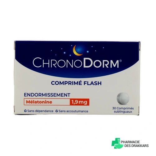 ChronoDorm Mélatonine 1,9mg