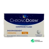 ChronoDorm Mélatonine 1mg - Vue 360°