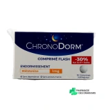 ChronoDorm Mélatonine 1mg - Vue 360°
