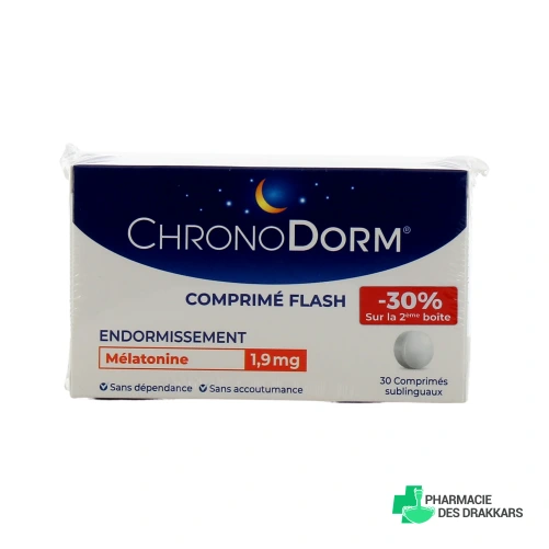 ChronoDorm Mélatonine 1,9mg