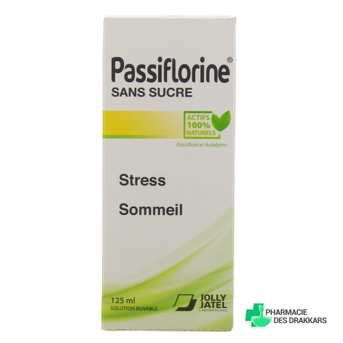 Passiflorine Sans Sucre Stress Sommeil