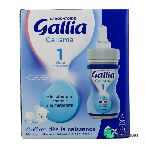 Gallia Calisma 1 Mini Biberons Lait Liquide 1er âge