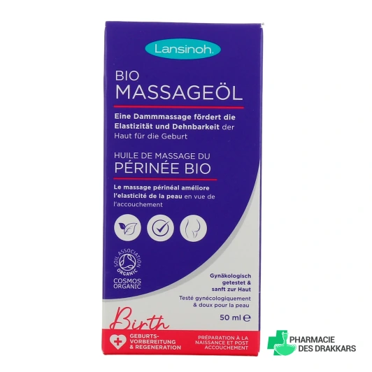 Lansinoh Huile de Massage Périnée