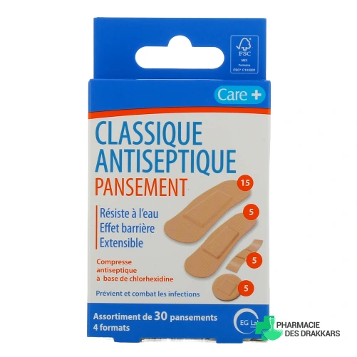 Care+ Pansement Antiseptique