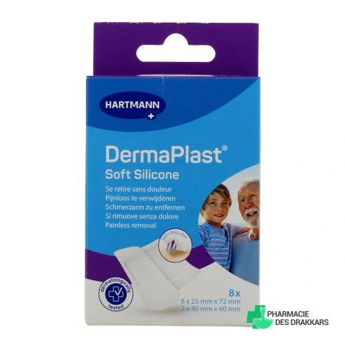 Hartmann DermaPlast Soft Silicone Pansement