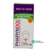 Pharyndol Spray Buccal Maux de Gorge - Vue 360°