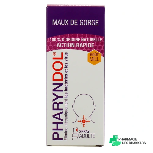 Pharyndol Spray Buccal Maux de Gorge