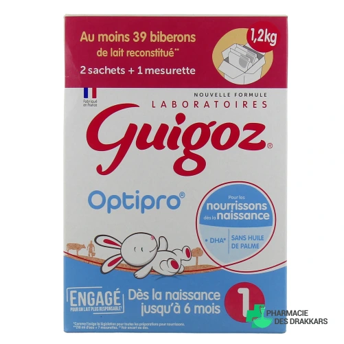 Guigoz Optipro Lait 1er âge