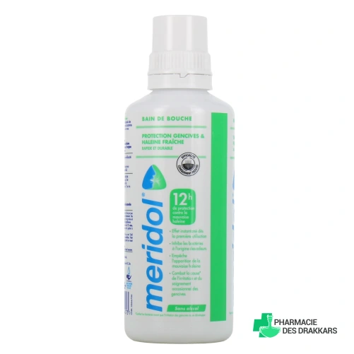 Meridol Bain de bouche Protection Gencives Haleine Fraîche