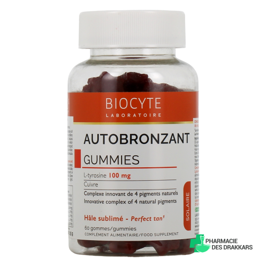 Biocyte Autobronzant Gummies