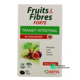 Ortis Fruits & Fibres Forte Transit Intestinal - Vue 360°