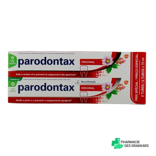 Parodontax Original Dentifrice Pâte Gingivale