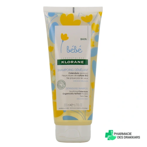 Klorane Bébé Shampooing Doux Démêlant