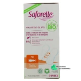 Saforelle Protège-slips flexibles et extra-fins en coton Bio - Vue 360°
