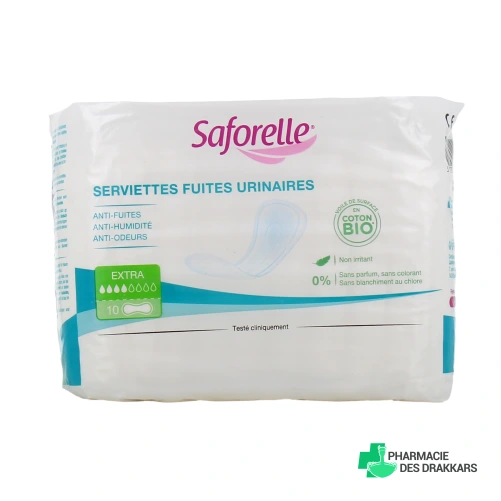Saforelle Serviettes Fuites Urinaires