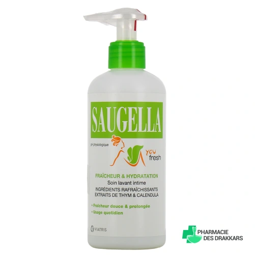Saugella You Fresh Emulsion Lavante Hygiène Intime