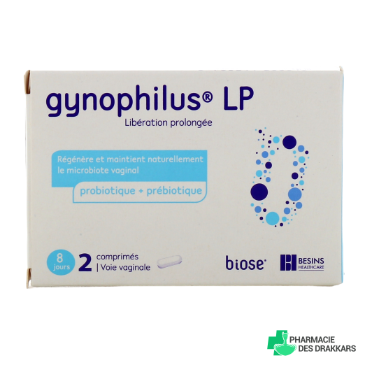 Gynophilus LP Probiotique + Prébiotique Microbiote Vaginal